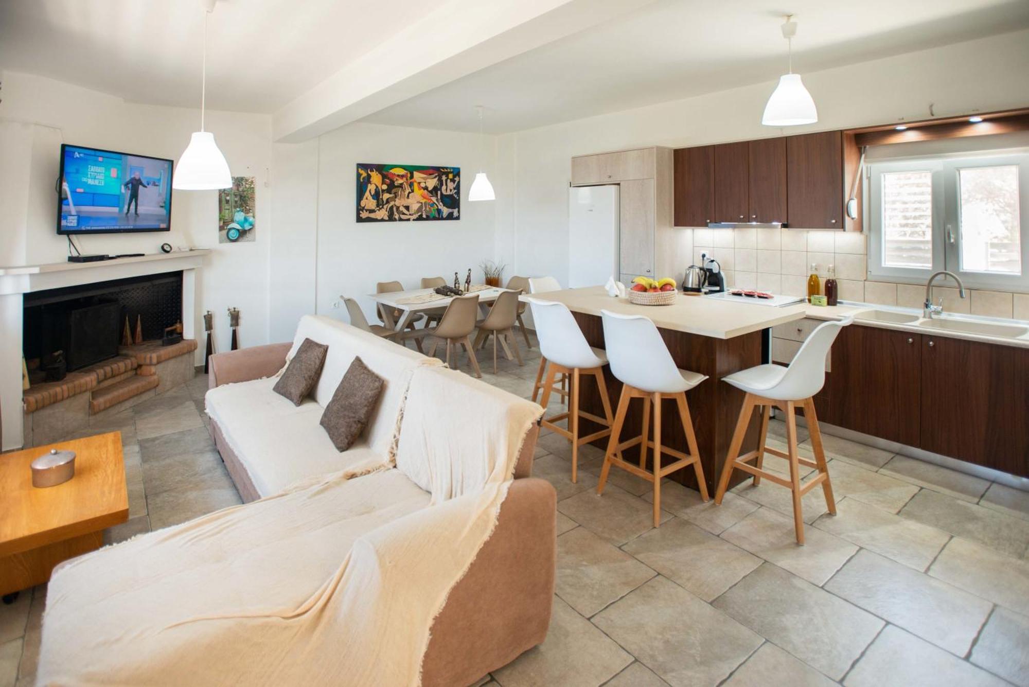 Afrathias Beachhouse - Cretan Hideaway Kalamaki  Ngoại thất bức ảnh