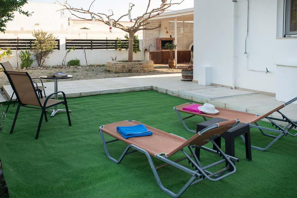 Afrathias Beachhouse - Cretan Hideaway Kalamaki  Ngoại thất bức ảnh