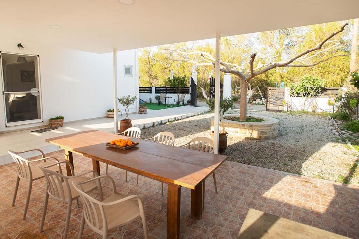 Afrathias Beachhouse - Cretan Hideaway Kalamaki  Ngoại thất bức ảnh