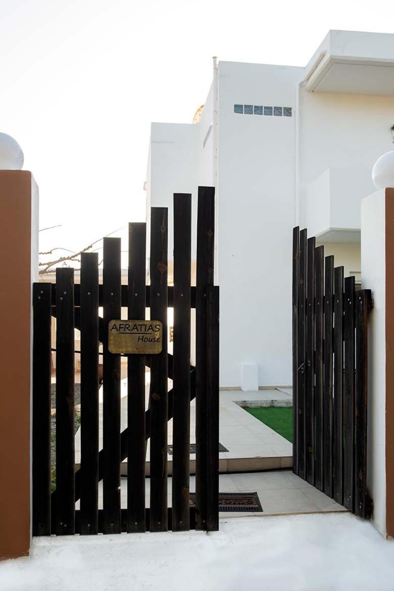 Afrathias Beachhouse - Cretan Hideaway Kalamaki  Ngoại thất bức ảnh